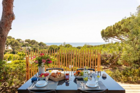 L'Olivier mobil-home climatisé avec une vue mer exceptionnelle